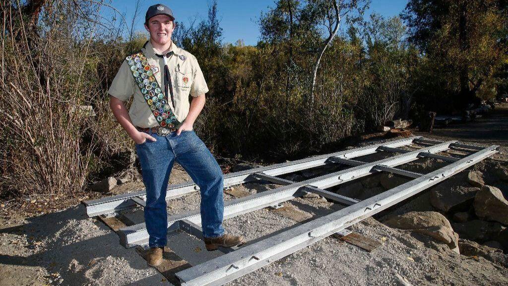 Eagle Scout's bridge project to make a lasting connection - The